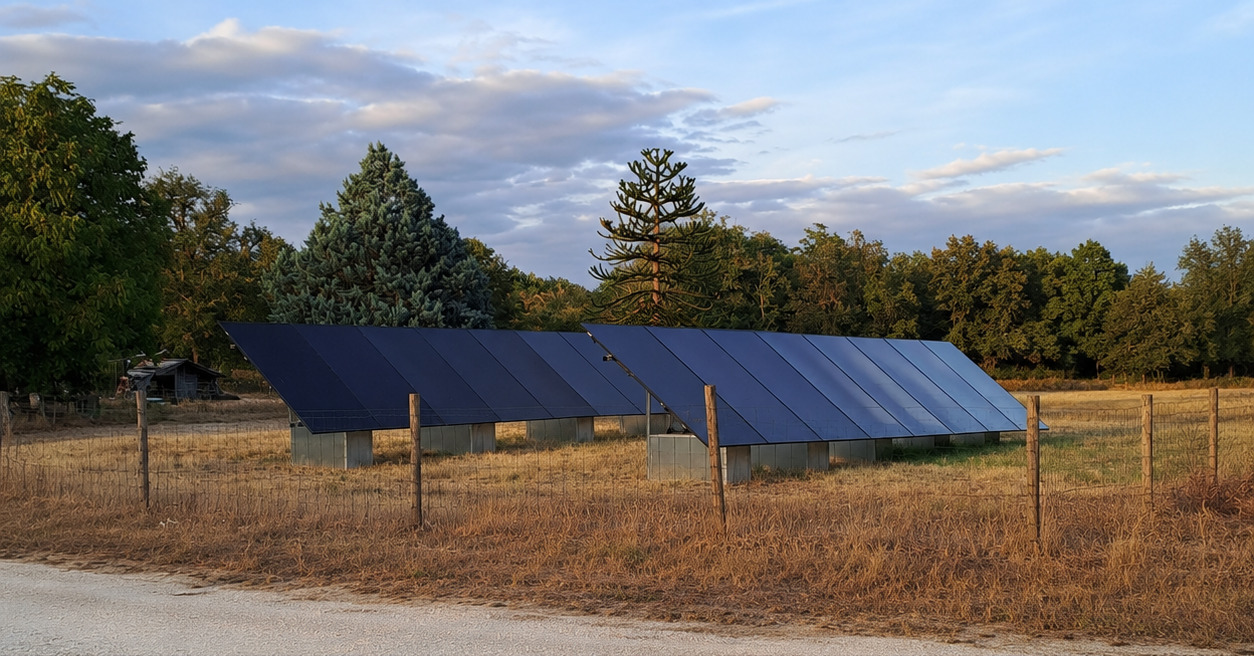 Installation photovoltaïque terminée